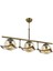 AV-4117-3EY Eskitme Kaplama Modern Avize E27 Metal Cam 75x25cm 4
