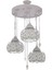 AV-4142-3BT Beyaz Boyalı Klasik Avize E27 Metal Cam 35cm 2