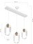 AV-65185-3Y-BBY Beyaz Boyalı Modern Avize E27 Metal Cam 50x12cm 4