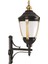 BAP-68003-SOP Sarı/Siyah Boyalı Dış Mekan Aydınlatma E27 Aluminyum Polikarbon Cam 40x30cm 2