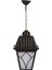 BFE-68038-BSY-OP Siyah Boyalı Dış Mekan Aydınlatma E27 Aluminyum Cam 23cm 2