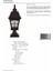 BSU-68039-BSY-BOP Siyah Boyalı Dış Mekan Aydınlatma E27 Aluminyum Cam 23cm 4