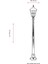 BSU-68046-BSY-BOP Siyah Boyalı Dış Mekan Aydınlatma E27 Aluminyum Döküm Dip Cam 23cm 3