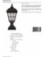 BSU-68046-BSY-M1-OP Siyah Boyalı Dış Mekan Aydınlatma E27 Aluminyum Cam 23cm 4