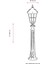 BSU-68046-BSY-M2-OP Siyah Boyalı Dış Mekan Aydınlatma E27 Aluminyum Cam 23cm 3