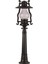 BSU-68047-BSY-BOP Siyah Boyalı Dış Mekan Aydınlatma E27 Aluminyum Akrilik Cam 30cm 2
