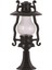 BSU-68047-BSY-KOP Siyah Boyalı Dış Mekan Aydınlatma E27 Aluminyum Akrilik Cam 30cm 2
