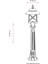 BSU-68049-BSA-BOP Sarı/Siyah Boyalı Dış Mekan Aydınlatma E27 Aluminyum Polikarbon Cam 30cm 3