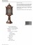 BSU-68051-BKR-KOP Kahverengi Boyalı Dış Mekan Aydınlatma E27 Aluminyum Polikarbon Cam 20cm 4