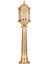 BSU-68051-BSA-BOP Sarı Boyalı Dış Mekan Aydınlatma E27 Aluminyum Döküm Dip Polikarbon Cam 20cm 2