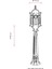 BSU-68051-BSY-M4-OP Siyah Boyalı Dış Mekan Aydınlatma E27 Aluminyum Polikarbon Cam 15cm 3