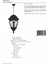 BFE-68052-BSY Siyah Boyalı Dış Mekan Aydınlatma E27 Aluminyum Polikarbon Cam 25cm 4