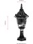 BSU-68056-BKR-M1-K Kahverengi Boyalı Dış Mekan Aydınlatma E27 Aluminyum Polikarbon Cam 26cm 3