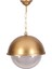BFE-68060-BSA-OP Sarı Boyalı Dış Mekan Aydınlatma E27 Aluminyum Polikarbon Cam 30cm 2