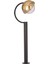 BSU-68060-BSY-M2 Sarı/Siyah Boyalı Dış Mekan Aydınlatma E27 Aluminyum Polikarbon Cam 45cm 2
