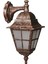 BAP-68062-BKR-OP Kahverengi Boyalı Dış Mekan Aydınlatma E27 Aluminyum Polikarbon Cam 25x18cm 2