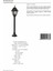BSU-68062-BSY-M2-OP Siyah Boyalı Dış Mekan Aydınlatma E27 Aluminyum Polikarbon Cam 18cm 4