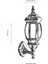 BAP-68063-BKR- Kahverengi Boyalı Dış Mekan Aydınlatma E27 Aluminyum Polikarbon Cam 25x20cm 3