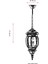 BFE-68063-BKR Kahverengi Boyalı Dış Mekan Aydınlatma E27 Aluminyum Polikarbon Cam 20cm 3