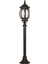 BSU-68063-BSY-M2-B Siyah Boyalı Dış Mekan Aydınlatma E27 Aluminyum Döküm Dip Polikarbon Cam 20cm 2