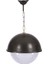 BFE-68064-BSY-OP Siyah Boyalı Dış Mekan Aydınlatma E27 Aluminyum Polikarbon Cam 30cm 2