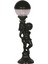 BSU-68072-BSY Siyah Boyalı Dış Mekan Aydınlatma E27 Aluminyum Akrilik Cam 20cm 2