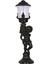 BSU-68077-BSY-OP Siyah Boyalı Dış Mekan Aydınlatma E27 Aluminyum Akrilik Cam 20cm 2