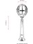BSU-68080-BSY-M6-BOP Siyah Boyalı Dış Mekan Aydınlatma E27 ABS Polietilen Cam 30cm 3