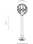 BSU-68081-BSY-M5-BOP Siyah Boyalı Dış Mekan Aydınlatma E27 ABS Polietilen Cam 23cm 3
