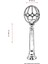BSU-68081-BSY-M8-BOP Siyah Boyalı Dış Mekan Aydınlatma E27 ABS Polietilen Cam 30cm 3