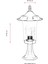 BSU-68082-BSY-K Siyah Boyalı Dış Mekan Aydınlatma E27 Aluminyum Döküm Dip Akrilik Cam 30cm 3