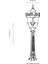 BSU-68089-BSY-BOP Siyah Boyalı Dış Mekan Aydınlatma E27 Aluminyum Döküm Dip Polikarbon Cam 32cm 3