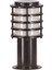 BSU-68128-BSY-K Siyah Boyalı Dış Mekan Aydınlatma E27 Aluminyum Polikarbon Cam 17cm 2