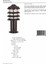 BSU-68131-BSY-K Siyah Boyalı Dış Mekan Aydınlatma E27 Aluminyum Polikarbon Cam 20cm 4