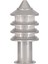 BSU-68133-BBY-K Beyaz Boyalı Dış Mekan Aydınlatma E27 Aluminyum Polikarbon Cam 18cm 2