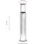 BSU-68137-BSY-M1-B Siyah Boyalı Dış Mekan Aydınlatma E27 Aluminyum Polikarbon Cam 10cm 3