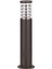 BSU-68138-BSY-M1-B Siyah Boyalı Dış Mekan Aydınlatma E27 Aluminyum Polikarbon 13cm 2