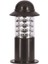 BSU-68138-BSY-M2-K Siyah Boyalı Dış Mekan Aydınlatma E27 Aluminyum Polikarbon 18cm 2