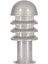 BSU-68145-BBY-K Beyaz Boyalı Dış Mekan Aydınlatma E27 Aluminyum Polikarbon Cam 18cm 2