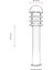 BSU-68145-GR-B Gri Boyalı Dış Mekan Aydınlatma E27 Aluminyum Polikarbon Cam 18cm 3