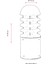 BSU-68155-BBY-K Gri Boyalı Dış Mekan Aydınlatma E27 Aluminyum Polikarbon Cam 15cm 3