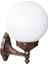BAP-68160-BKR-OP Kahverengi Boyalı Dış Mekan Aydınlatma E27 ABS Polietilen Cam 30x25cm 2