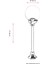 BSU-68160-BSY-M1-B Siyah Boyalı Dış Mekan Aydınlatma E27 ABS Akrilik Cam 20cm 3