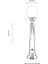 BSU-68160-BSY-M2-BOP Siyah Boyalı Dış Mekan Aydınlatma E27 ABS Polietilen Cam 20cm 3