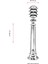 BSU-68173-BSY-B Siyah Boyalı Dış Mekan Aydınlatma E27 ABS Polikarbon Cam 16cm 3