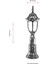 BSU-68178-BKR-K Kahverengi Boyalı Dış Mekan Aydınlatma E27 ABS Polikarbon Cam 16cm 3