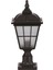 BSU-68183-BSY-K Siyah Boyalı Dış Mekan Aydınlatma E27 ABS Polikarbon Cam 20cm 2