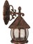 BAP-68184-BKR-M2 Kahverengi Boyalı Dış Mekan Aydınlatma E27 ABS Polikarbon Cam 32x20cm 2