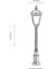 BSU-68185-BKR-M2-B Kahverengi Boyalı Dış Mekan Aydınlatma E27 ABS Polikarbon Cam 20cm 3