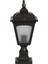 BSU-68185-BSY-K Siyah Boyalı Dış Mekan Aydınlatma E27 ABS Polikarbon Cam 20cm 2